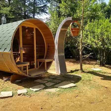בקתה Chalet Bosco - Relax - Piscina - Colli Piacentini CastellʼArquato