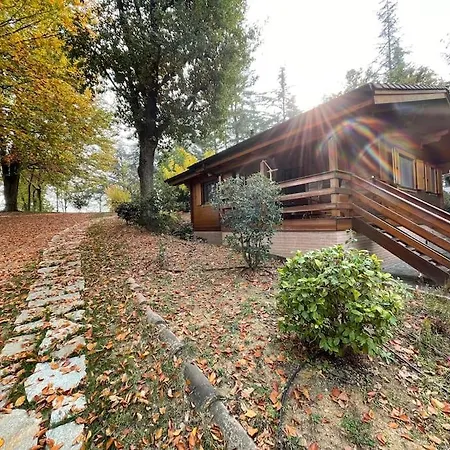Domek alpejski Chalet Bosco - Relax - Piscina - Colli Piacentini