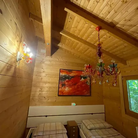 בקתה Chalet Bosco - Relax - Piscina - Colli Piacentini CastellʼArquato