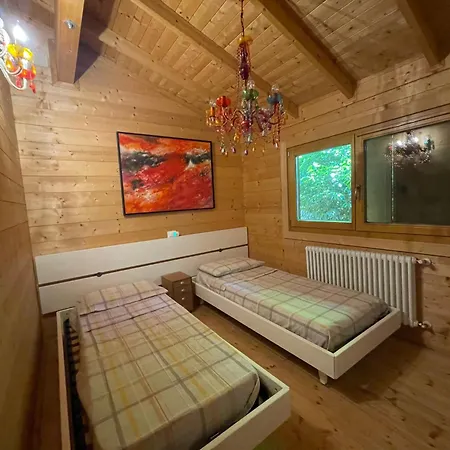 Domek alpejski Chalet Bosco - Relax - Piscina - Colli Piacentini *